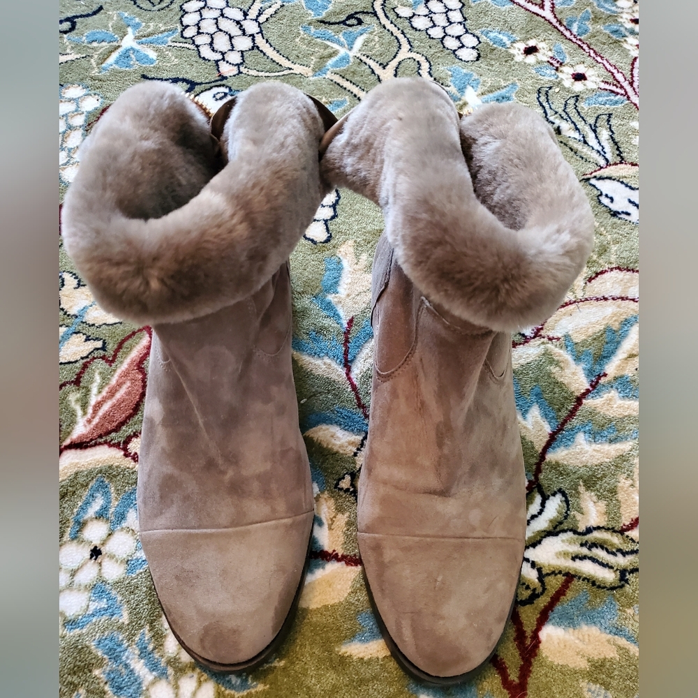 Bougeotte Italian Boots - Fur Lining-NEW